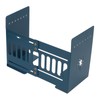 Retractable Book Ends Blue Sturdy Durable High Stability Retractable Elegant
