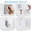 EDUP Wall Mount Holder for eero Pro 7, Space-Saving Holder
