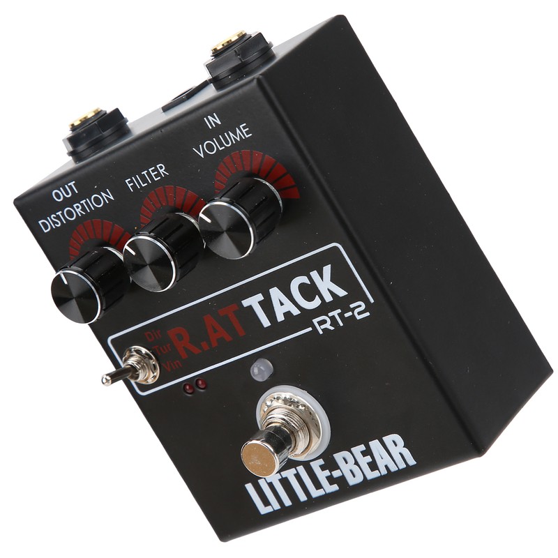 Guitar Distortion Effector Electric 3‑Level for RAT Tone Single Effect