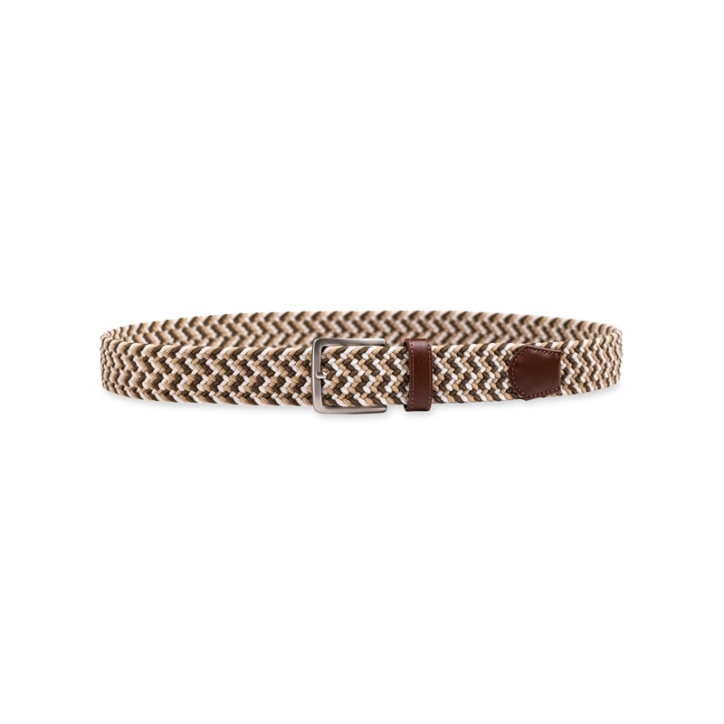 Dockers Men's Casual Everyday Braided Fabric Fully Adjustable Web Belt,
