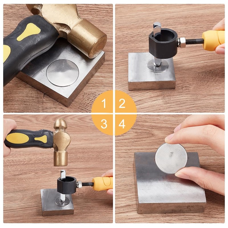 BENECREAT Punch and Chisel Holder, Universal Holds Stamps Up to