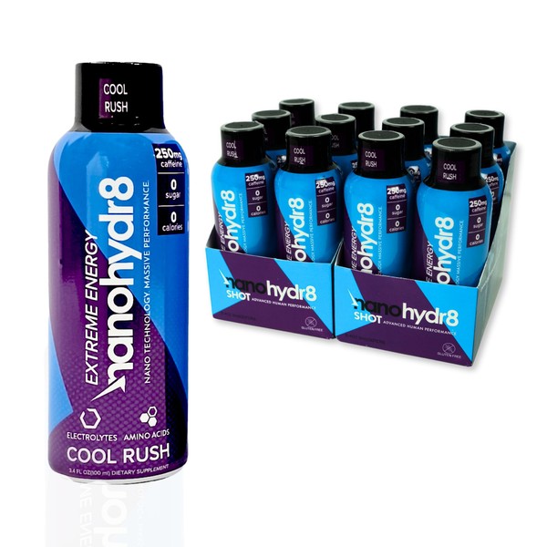 Nanohydr8 Workout Energy Drink with Nanotechnology for Fast Hydration and