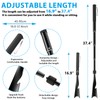 VIVEBEI Shoe Horn Long Handle, 16.9'' - 37.4'' Telescopic Metal