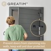10 Pack Hinge Door Stoppers, Heavy Duty Door Stopper Hinge,