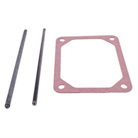 JZGRDN Push Rod Set & Valve Cover Gasket 690981 690982 498745 690971 273486 Compatible with Briggs & Stratton