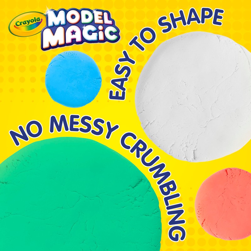 Crayola Model Magic in Green, Modeling Clay Alternative, 4oz