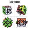 SHONCO Magic Cube, Gear Cube, 360 Degree Rotating Three-Dimensional Gear