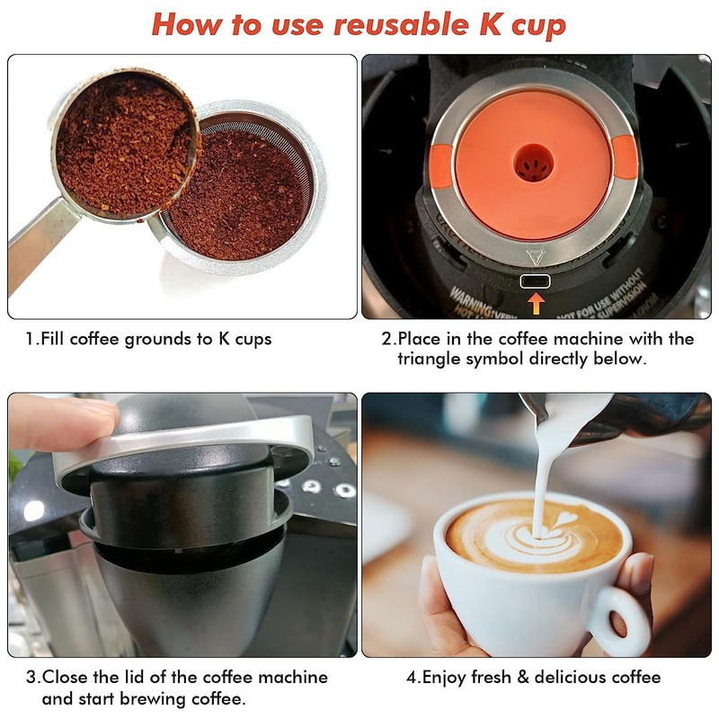 Reusable K Cups For Keurig keurig reusable coffee pods Compatible