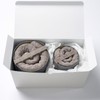 Growing Towel "feel" Bath Towel + Face Towel Gift Box
