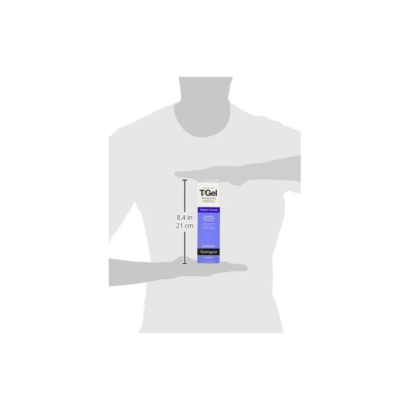Johnson & Johnson Neutrogena T/Gel Therapeutic Shampoo, Original Formula, 8.5