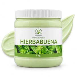 Crema Corporal & Facial Hierbabuena Frescura e Hidratación 1 Kilo Productos Mart Mexico
