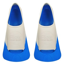 Flow Short Blade Swim Fins for Swimming Pool Lap Training - Youth Sizes for Kids, Young Men, and Women
