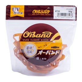 Rubber Band #720 < 1.8 oz (50 g) Transparent Bag > American Color Thick Width Small Volume Packaging Rubber Band All Sizes 73 Republic