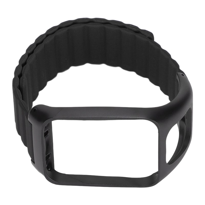 Silicone Magnetic Watch Band Watch Replacement Strap Adjustable Watch Wristband