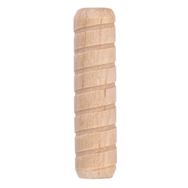 Spiral Grooved Hardwood Dowel Pins | 1/2" X 2" | Pack of 50 Approx. | Wooden Furniture Dowel Pins for Strong Connection | Furniture Making, Refurbishing or Crafts | UA-820-W
