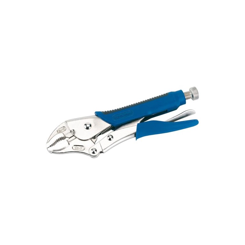Draper 89124 250mm Curved Jaw Soft Grip Pliers