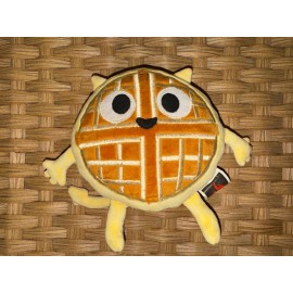 Kellogg Waffle Plush Doll - Kellogg’s Eggo waffle Inspired