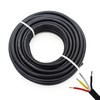 24AWG UL2464 Power Cable Stranded Electrical Wire LED Red &