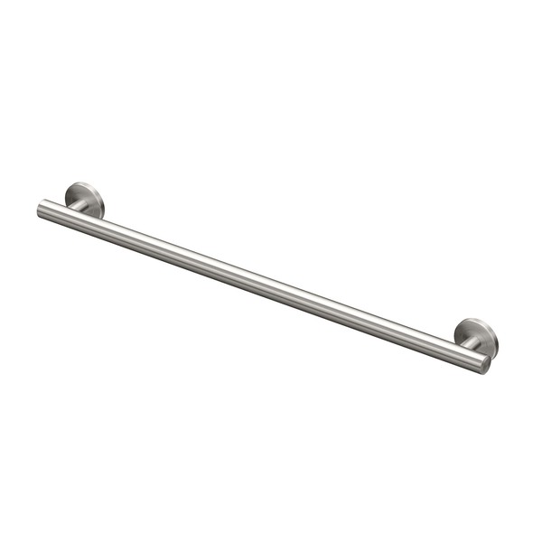 Gatco 857A Latitude II 30" Grab Bar, Satin Nickel/ADA Compliant Wall Mount Stainless Steel 30" Safety Grab Bar for Bathroom