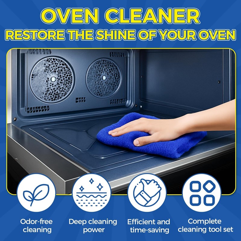 Oven Cleaner Heavy Duty 500ml, non toxic fume free, with