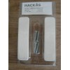 Ikea HACKÅS Handle anthracite HACKAS Handle 3 15/16" 2 Pack