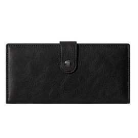 LZSXDWXY Ultra Slim Thin Leather RFID Blocking Credit Card Holder Bifold Clutch Wallets for Women