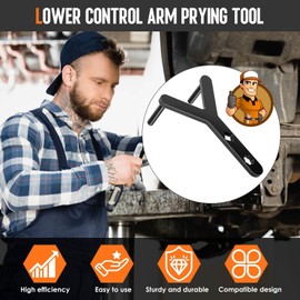 Automotive Lower Control Arm & Ball Joint Removal Tool, New Lower Control Arm Lifting Tool, Heavy Duty Pry Tool for Lower Control Arms, Lower Ball Joint Pry, Suspension Special Bushing