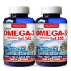 TongLife 통라이프-프리미엄 오메가3 1300+비타민D-6개월분-2병 Tong Life - Premium Omega 3 1300 + Vitamin D - 6 Months Supply - 2 Bottles
