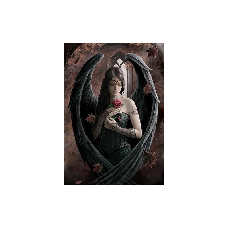 Anne Stokes Greeting Cards - Angel Rose