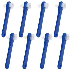 JECOMPRIS 8 Stück Zahnbürsten mit Doppelkopf, multifunktionale Mundreinigungswerkzeuge für Erwachsene, ergonomisches und effektives Design