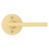 Kwikset Halifax Dummy Door Handle, Single Sided Lever for Closets,