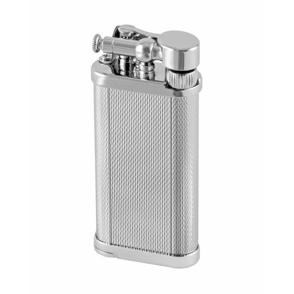 Old Boy Pipe and Cigar Lighter in Chrome Barley