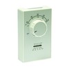 TPI ET9D4TS Series ET9 Line Voltage, DPST Heat Only, Terminal, 35°-75°F