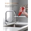 INFOOD Milk Frother Rechargeable with Cover - Coffee Frother Wand,
