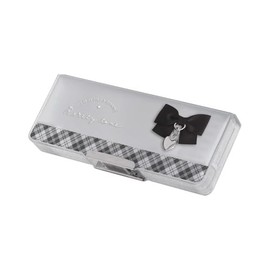 Double-sided Pen Case, Airy Clear (Ribbon)