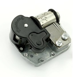 Gueiddi Music Box Mechanism, Let it go 18 Note Musical Movement Clockwork Mechanism Replacement with Wind-up for DIY Musical Boxes and Figurines (Let it go)