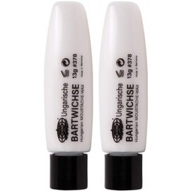 Hungarian Beard Wax, Colourless, Moustache Wax, Star Bremen 13 g, Pack of 2