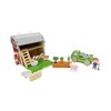Kiddy Steps Wooden Barn Play Set - Take Along -