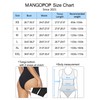 MANGOPOP Body sin mangas con cuello redondo para mujer, A