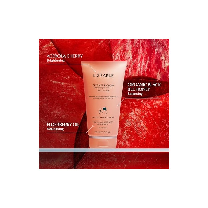 Liz Earle Cleanse & Glow™ Transforming Gel Cleanser, 150ml
