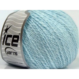 Ice Yarns Light Blue Angora Cashmere 68759 Ice Yarns Luxury Blend Sport Weight 50gr 218yds