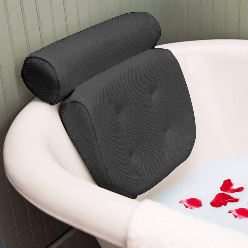 Taylor & Brown Spa Bath Pillow with Head, Neck, Shoulder
