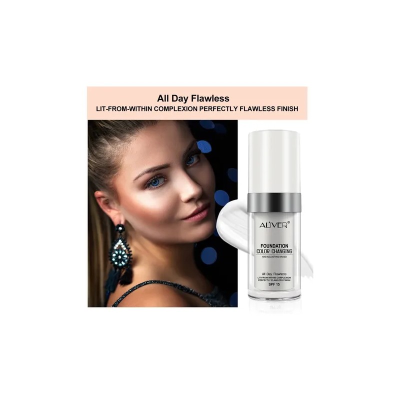 Kit 2 Bases Maquillaje Color Changing Spf15 2x30 Ml Adaptabl