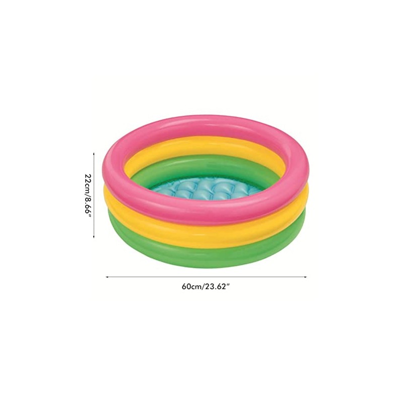 BTSEURY 60 cm 90 cm 120 cm - Piscina de