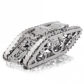 Mechanical Time for Machine Metal Brain Teaser 3d Puzzle Model Tank Construction Set