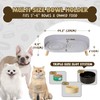 Raised Dog Feeder Bowl Stand - Elevated Dining Table for
