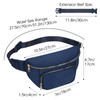 Bum Bag with Extender Strap Ladies Fanny Waist Pack with