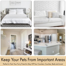 Digital Wardogs The Original Scat Mat - 12"x60" Pet Training Mat for Cats and Dogs - Proudly American Based - Keep Pets Off Couches/Furniture - 9V Battery Required (Not Included)