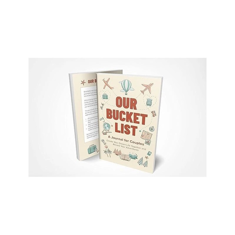 N/A Our Bucket List Couples Journal – Dream Life Planner