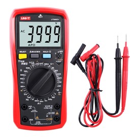 Multimeter UNI-T UT890D+ RMS Voltmeter Ammeter Ohmmeter AC/DC Counter Current Voltage Resistance Frequency Continuity Capacitance Diode (Distinguish Between Zero Line and Fire Line)